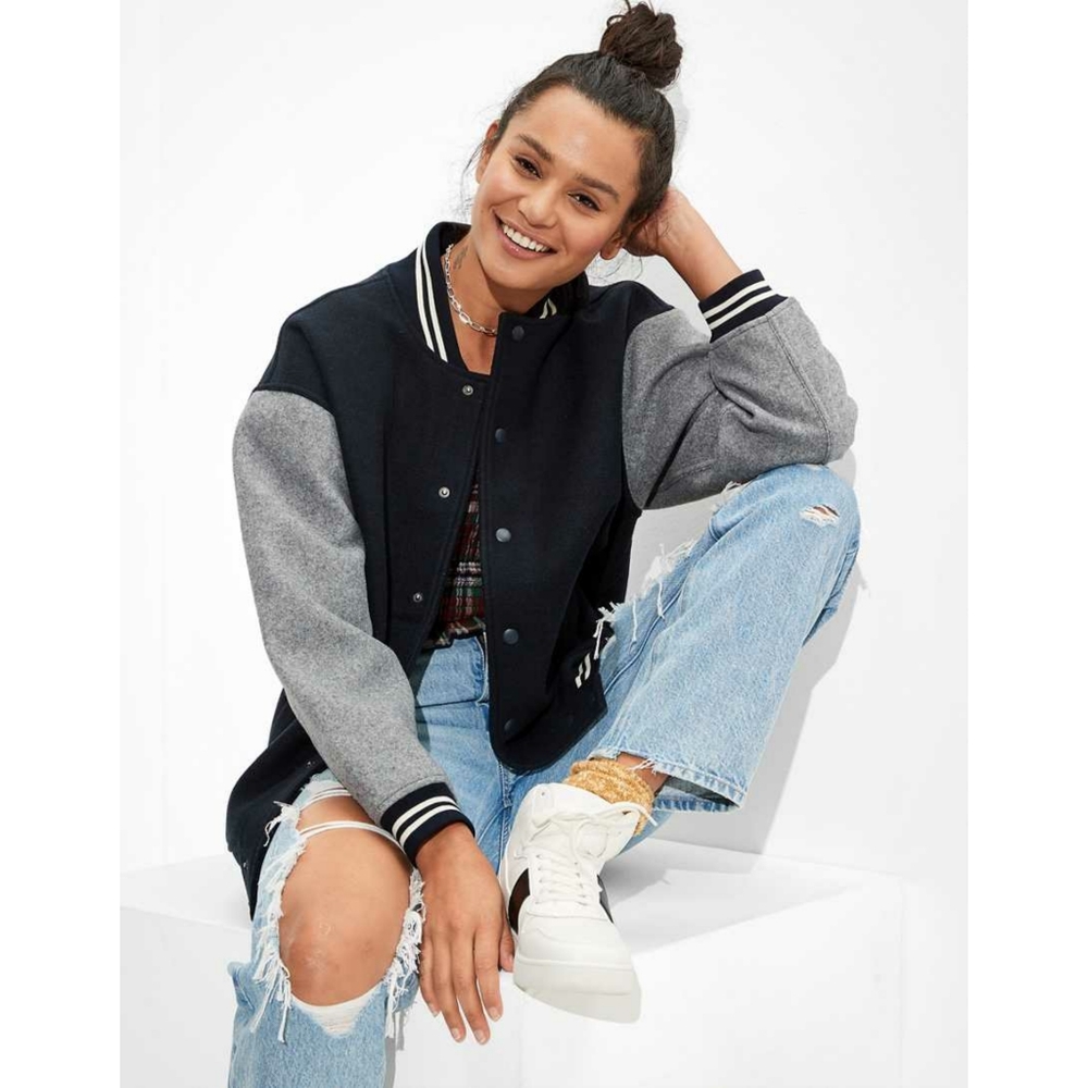 AE Oversized Varsity Jacket